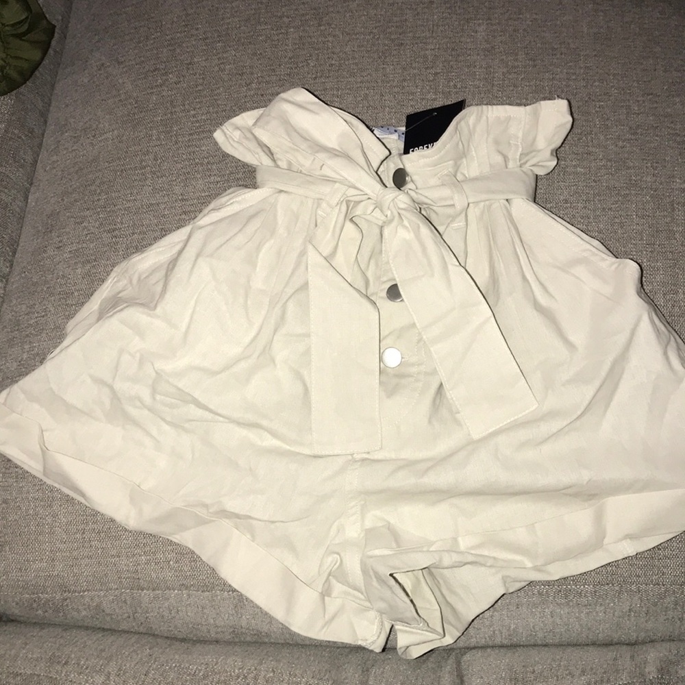 FAVLUX High waisted paperbag shorts